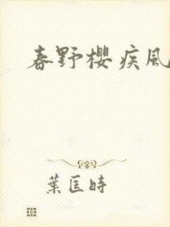春野樱疾风传