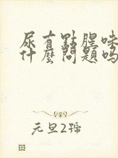 尿有点腥味是有什么问题吗