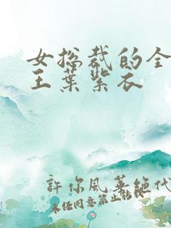 女总裁的全能兵王叶紫衣