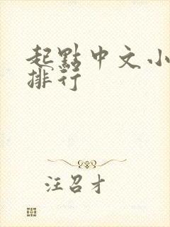 起点中文小说网排行