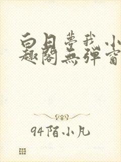 白日梦我小说笔趣阁无弹窗