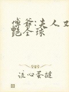 傅爷:夫人又惊艳全球