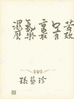 湿气重口苦吃什么药最有效