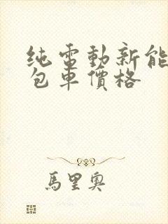 纯电动新能源面包车价格