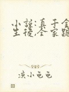 小说:真千金重生后,全家跪着求原谅