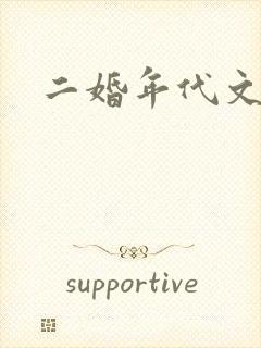 二婚年代文