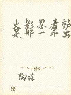 火影忍者动画片是哪一年出的