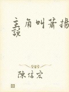 主角叫萧扬的小说