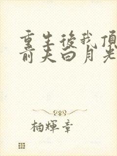 重生后我顶替了前夫白月光版