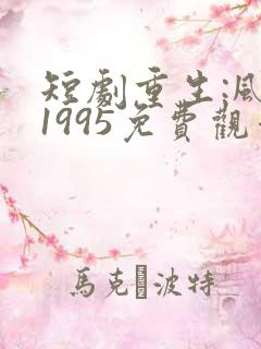 短剧重生:风起1995免费观看