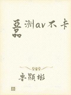 亚洲av不卡精品