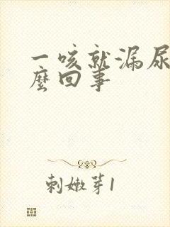 一咳就漏尿是怎么回事