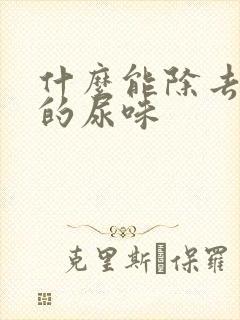 什么能除去老人的尿味