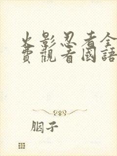 火影忍者全集免费观看国语版