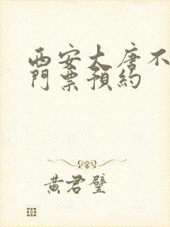 西安大唐不夜城门票预约