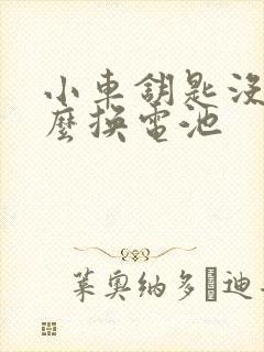 小车钥匙没电怎么换电池