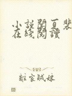 小说闻夏裴叙白在线阅读