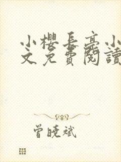 小樱长亭小说全文免费阅读最新章节