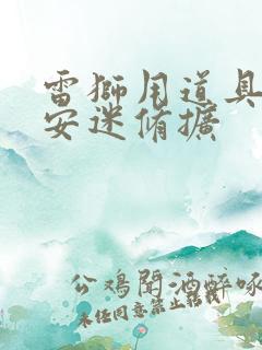 雷狮用道具玩哭安迷修扩