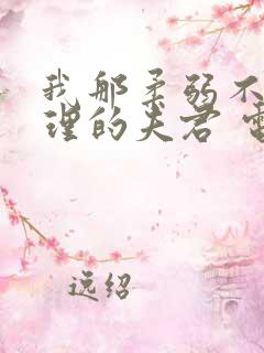 我那柔弱不能自理的夫君 电子书下载