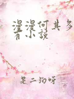 漫漫何其多的所有小说
