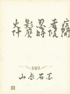 火影忍者疾风传什么时候开始的