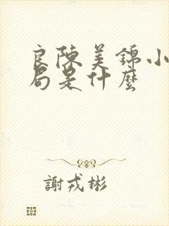 良陈美锦小说结局是什么