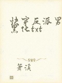 快穿反派男神别黑化txt