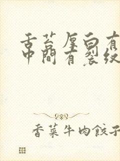 舌苔厚白有齿痕中间有裂纹是怎么回事