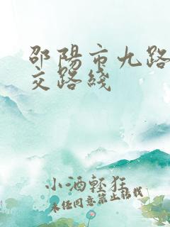 邵阳市九路车公交路线