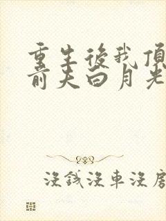 重生后我顶替了前夫白月光最新更新