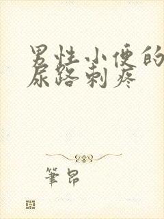 男性小便的时候尿路刺疼