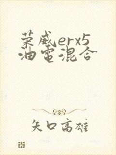 荣威erx5 油电混合