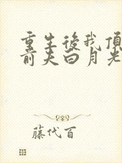 重生后我顶替了前夫白月光免费版