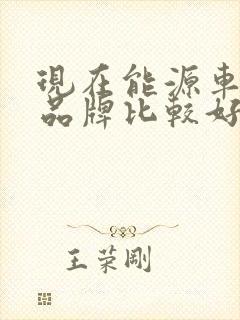 现在能源车哪个品牌比较好