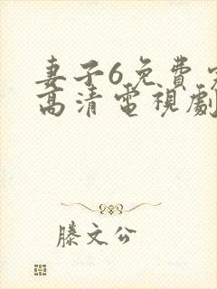 妻子6免费完整高清电视剧看