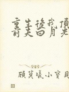 重生后我顶替了前夫白月光最新更新