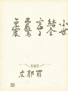 免费完结小说我震惊了全世界