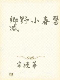 乡野小春医无删减