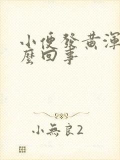 小便发黄浑浊怎么回事