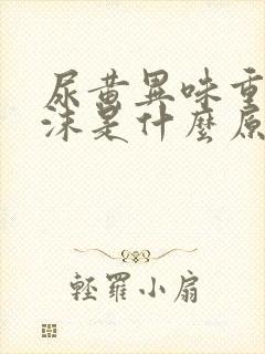 尿黄异味重有泡沫是什么原因