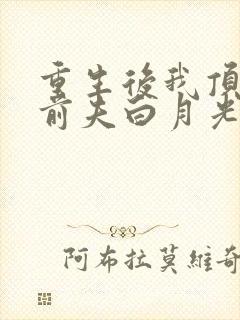 重生后我顶替了前夫白月光最新更新