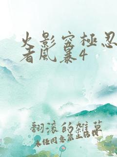 火影究极忍者忍者风暴4