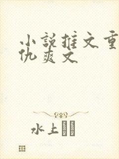 小说推文重生复仇爽文