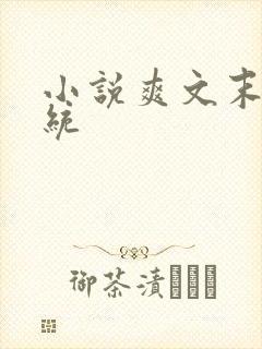 小说爽文末日系统