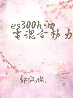 es300h油电混合动力多少钱