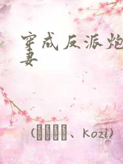 穿成反派炮灰男妻