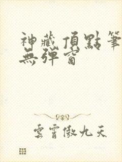 神藏顶点笔趣阁无弹窗