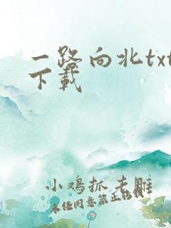 一路向北txt下载