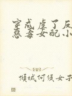 穿成虐了反派的恶毒女配小说